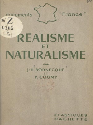 cover image of Réalisme et naturalisme